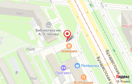 Бистро в Санкт-Петербурге на карте