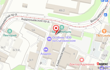 ЗАО Спецстрой в Съезжинском переулке на карте