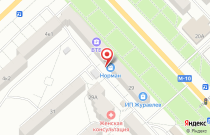 Магазин разливного пива в Санкт-Петербурге на карте
