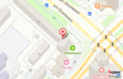 Управление МВД России по г. Тюмени Участковый пункт полиции Центрального района в Тюмени на карте