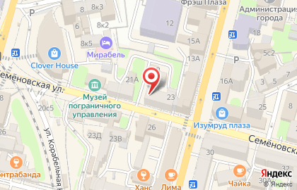 Магазин сувенирных парусников на Семёновской улице на карте