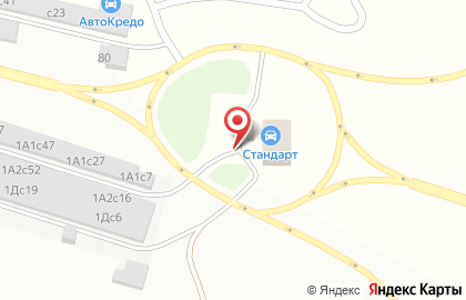 Заправочная станция Регион24 в Красноярске на карте