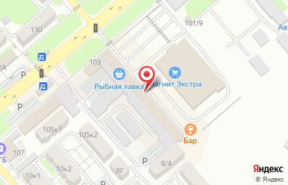 Кафе быстрого питания Сытый MORIS на карте