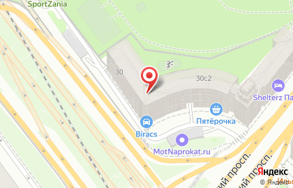 Школа самбо Александра Гончарова на Ленинском проспекте на карте