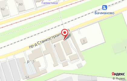 Продовольственный магазин в Москве на карте