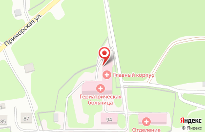 Петропавловск-Камчатская городская гериатрическая больница на карте