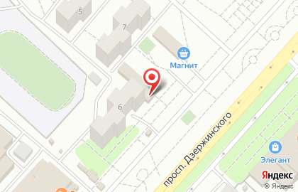 Офис продаж Билайн на проспекте Дзержинского, 8 на карте