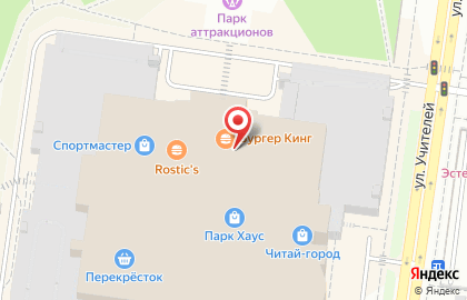Ресторан быстрого обслуживания Вилка-ложка в Кировском районе на карте