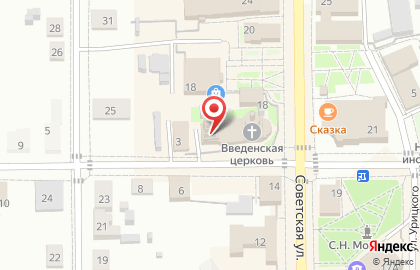 Введенский храм в Москве на карте