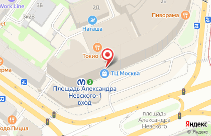 Салон связи Связной на площади Александра Невского I на карте