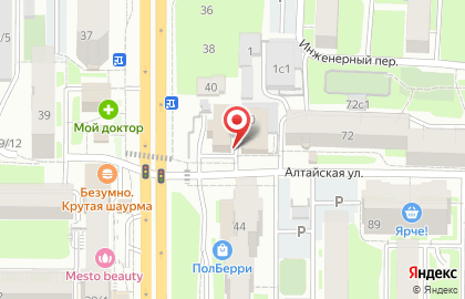 СТОП bar на карте