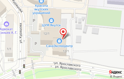 Магазин оптики на улице Ярославского на карте