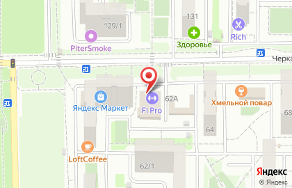 Магазин Модняшки на Черкасской улице на карте