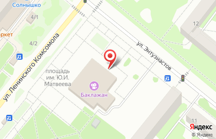 Мечта в Сосновоборске на карте