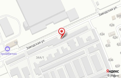 Раздолбай-Сервис на Заводской улице на карте