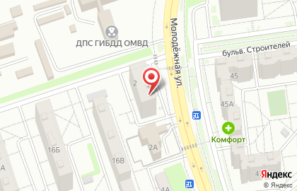 Магазин разливного пива Хмельник на Молодёжной улице на карте