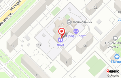 Самарский областной учебный комбинат на Молодёжной улице на карте
