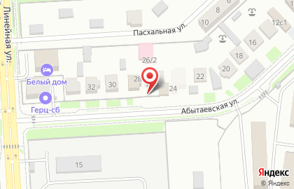 Межа на улице Абытаевской на карте
