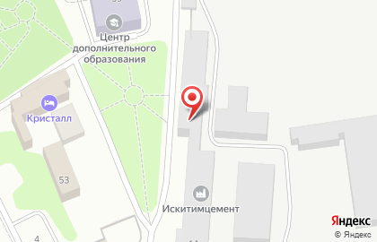 Завод Искитимцемент на карте