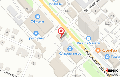 Магазин велосипедов Вектор на карте