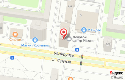 Компания Союз Арбитражных управляющих Правильный Выбор на улице Фрунзе на карте