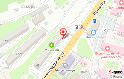 Специализированный магазин Метизы и сантехника плюс на карте