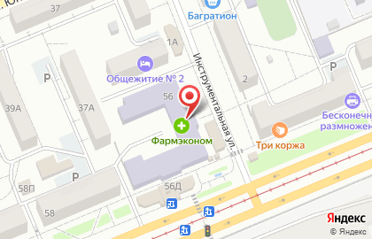 Студенческая организация Штаб студенческих отрядов СибГУ им. М.Ф. Решетнева на карте