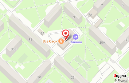 Шоурум Виктория в Октябрьском округе на карте