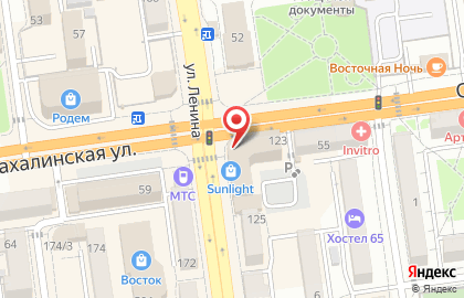 Интерьерно-подарочный салон Леонардо в Южно-Сахалинске на карте