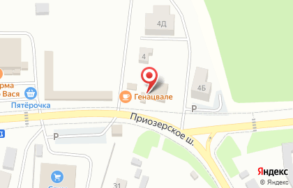 Супермаркет Пятёрочка в Санкт-Петербурге на карте