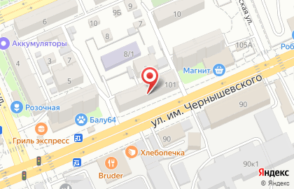 ООО Мотобор в Заводском районе на карте