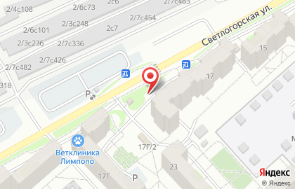 Магазин разливных напитков Пивной причал на Светлогорской улице, 17г/1 на карте