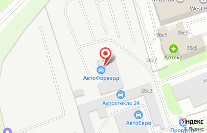 Автоцентр Автокристалл в Очаково-Матвеевском на карте