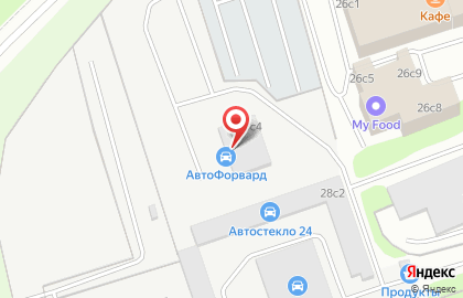 Автоцентр Автокристалл в Очаково-Матвеевском на карте