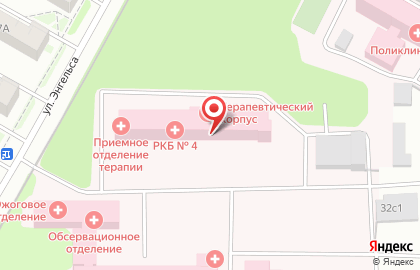 Диамед на улице Ульянова на карте