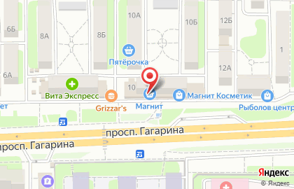 Магазин мототехники Бирюза на проспекте Гагарина на карте