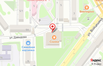 Парикмахерская в Петропавловске-Камчатском на карте