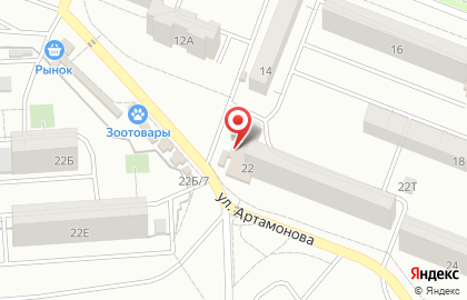 Пекарня Right в Железнодорожном районе на карте