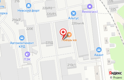 Оптово-розничная фирма на Новороссийской улице на карте