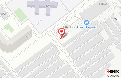 Шиномонтаж в Москве на карте