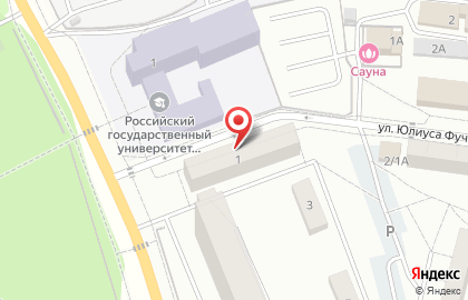 Кафе Городок в Москве на карте