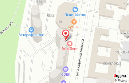 Частный детский сад Радуга на карте