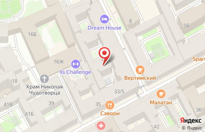 Криолагуна в переулке Антоненко на карте