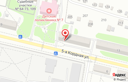 Супермаркет Фасоль в Октябрьском районе на карте