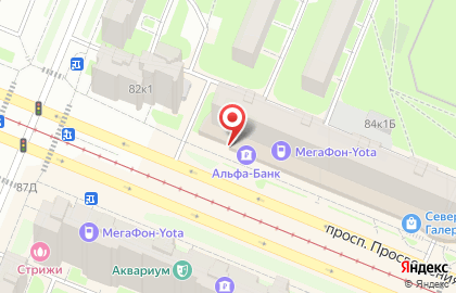 Пиццерия Додо Пицца на Гражданском проспекте на карте
