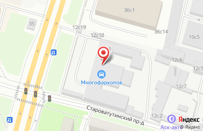 Многофаркопов на карте