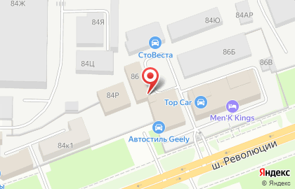 Торгово-сервисный центр Хоттабыч-Авто на метро Ладожская на карте