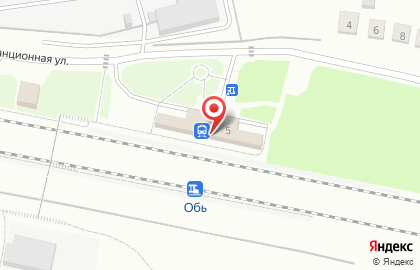 Банкомат ВТБ на Станционной улице в Оби на карте