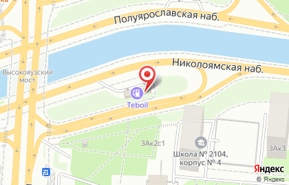 АЗС в Москве на карте
