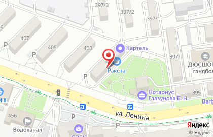 Ателье по ремонту одежды на улице Ленина на карте